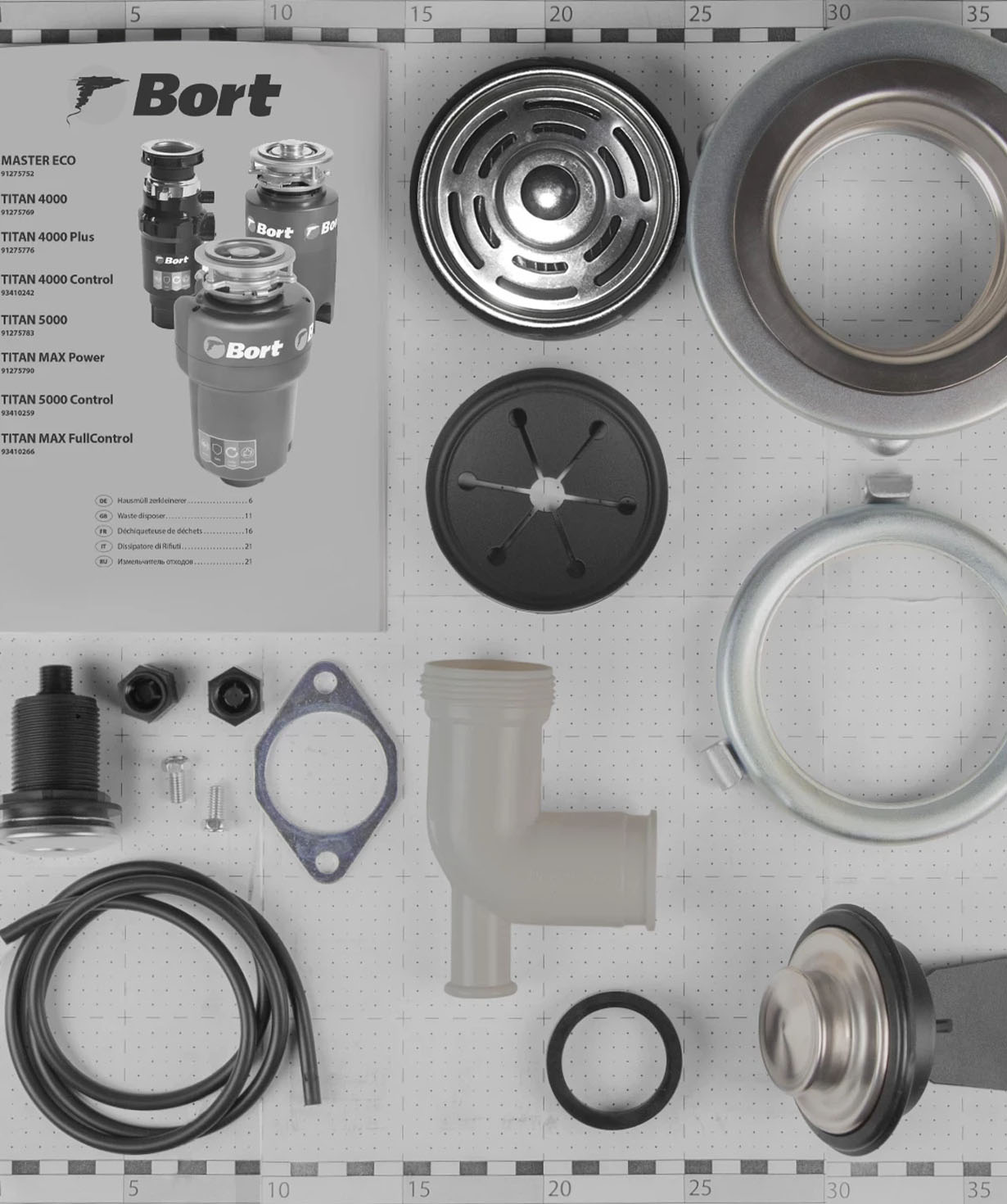 Food waste disposer BORT TITAN 4000