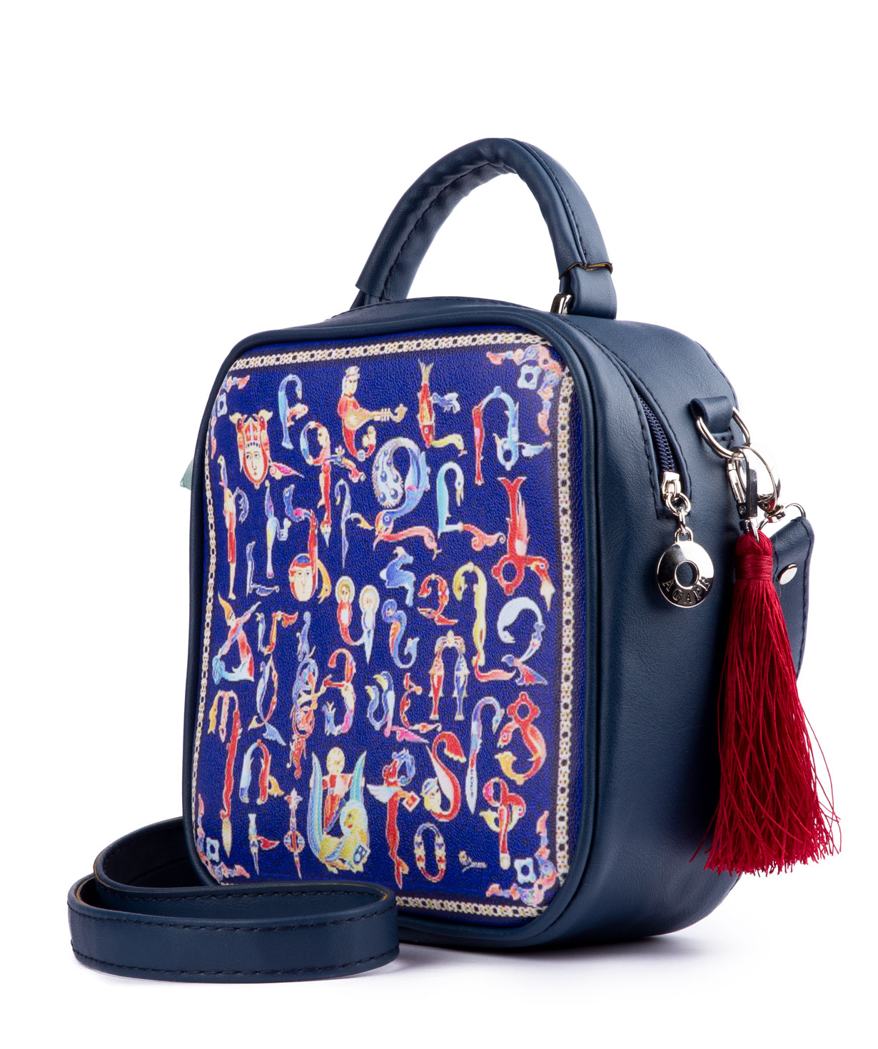 Bag ''Agape bags'' Alphabet Blue