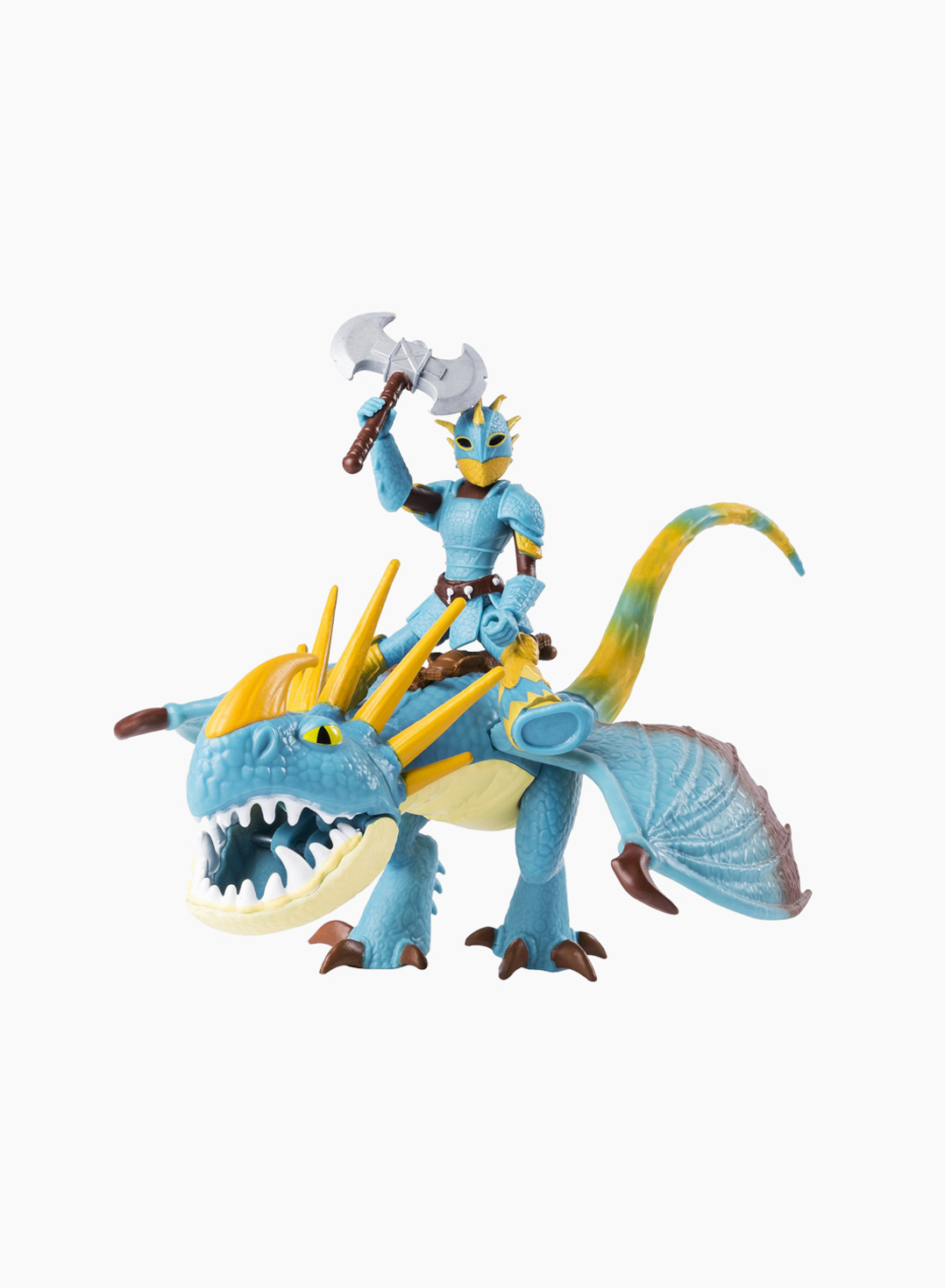 Spin Master Cartoon Character Figurines Dreamworks Dragons Stormfly and Astrid