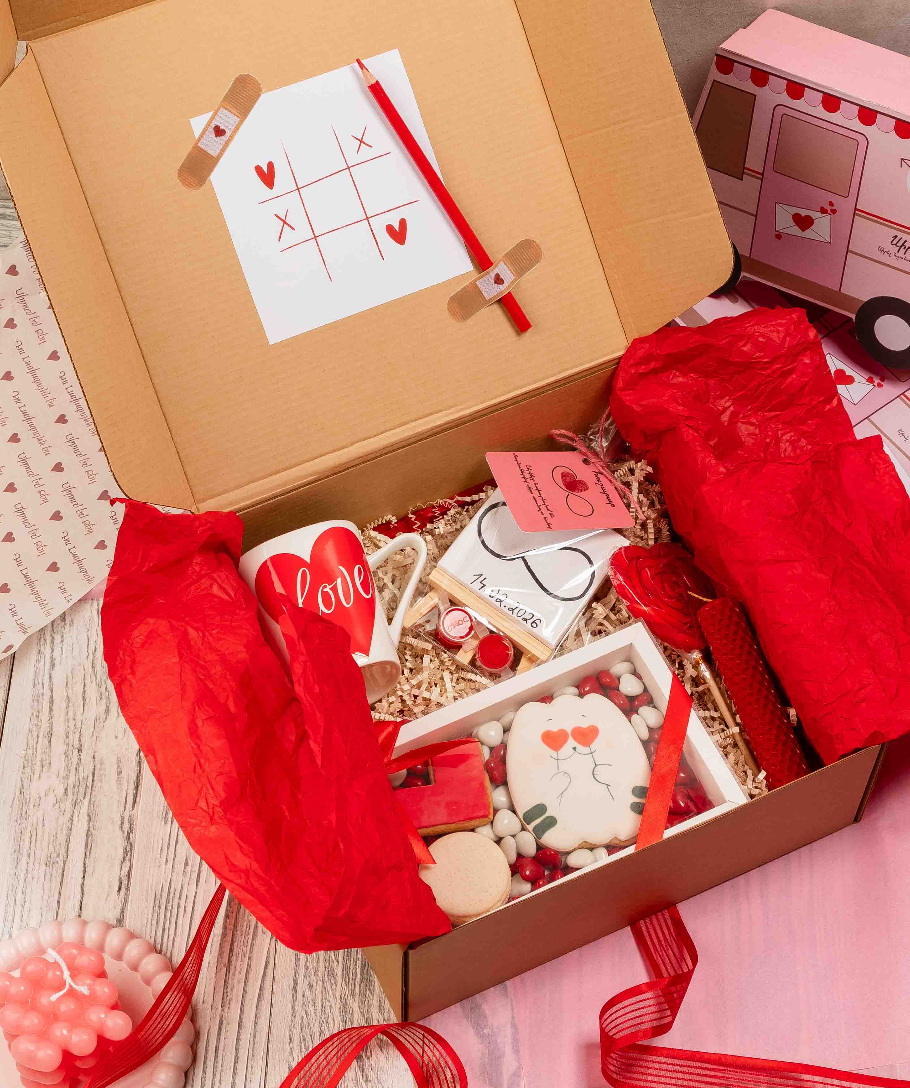 Նվեր տուփ «THE BOX»  սիրելիի համար №568