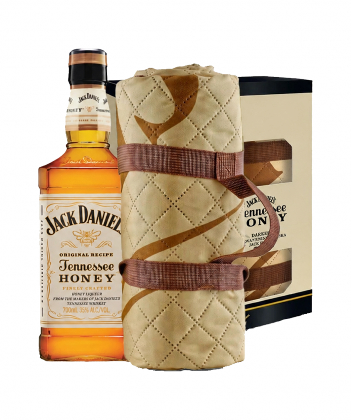 Լիկյոր «Jack Daniels» Honey + վերմակ, 35%, 700 մլ