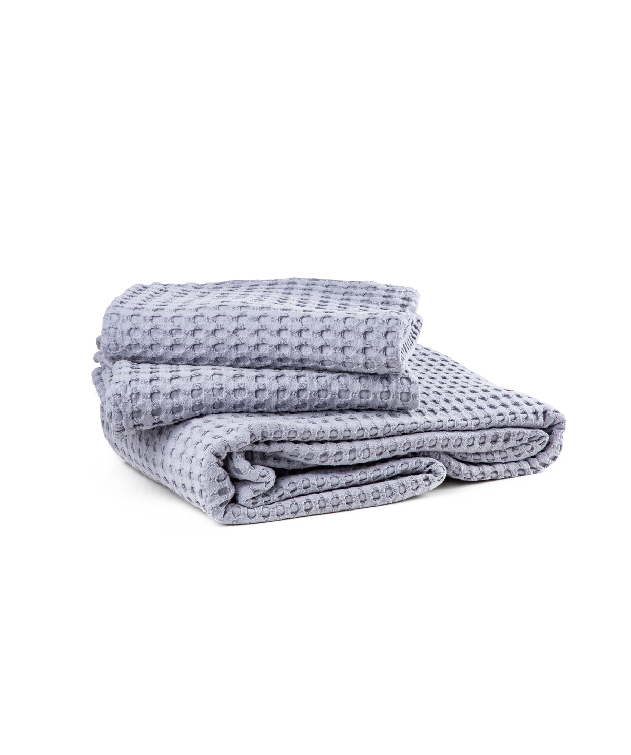 Одеяло и наволочки «ZA Handmade» из хлопка, серые