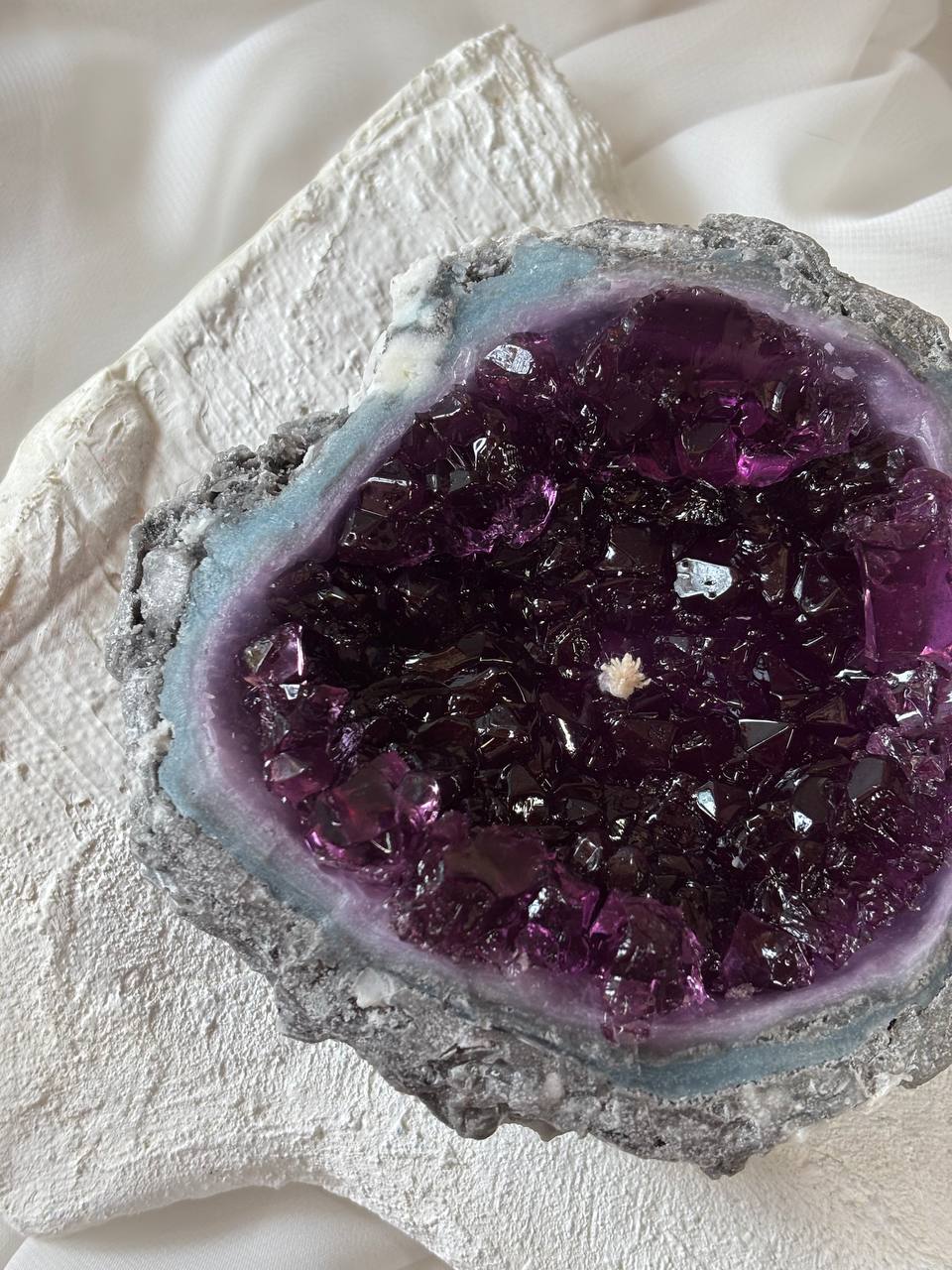 Candle `Light Your Home` Amethyst №3038