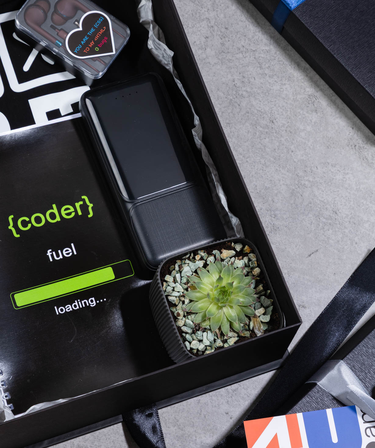 Gift box «THE BOX» for the programmer №662
