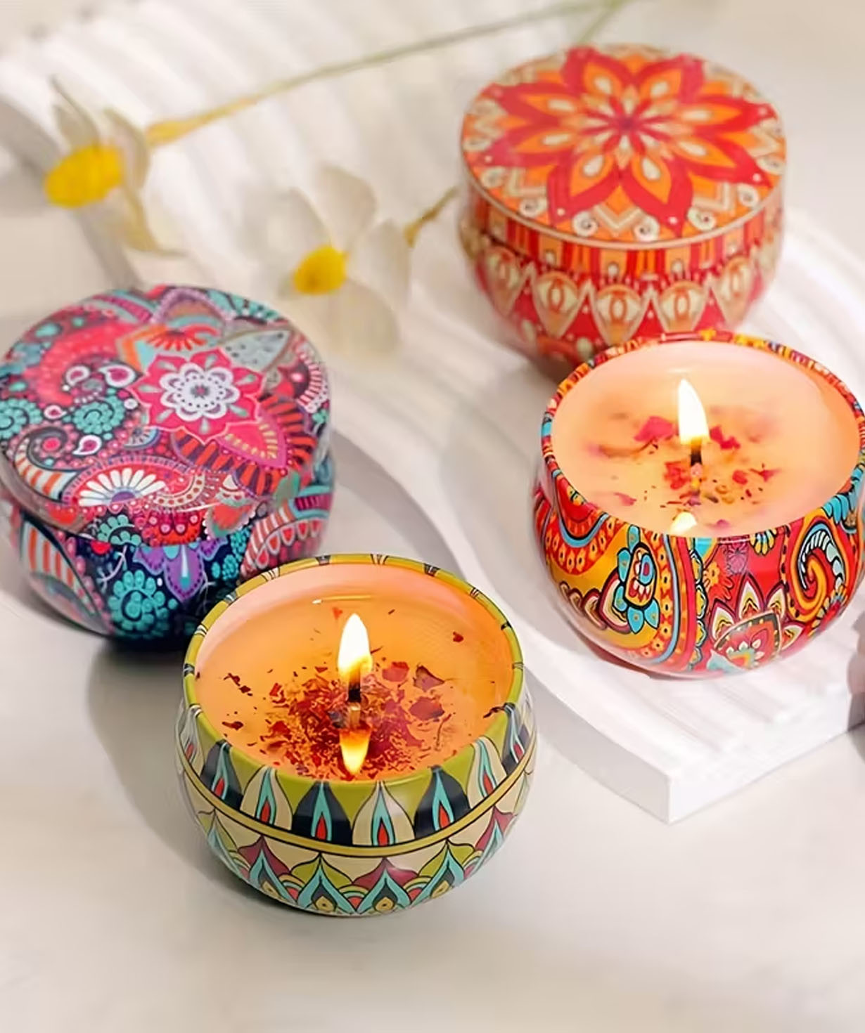 Candle set «Gift Store» 4 pcs