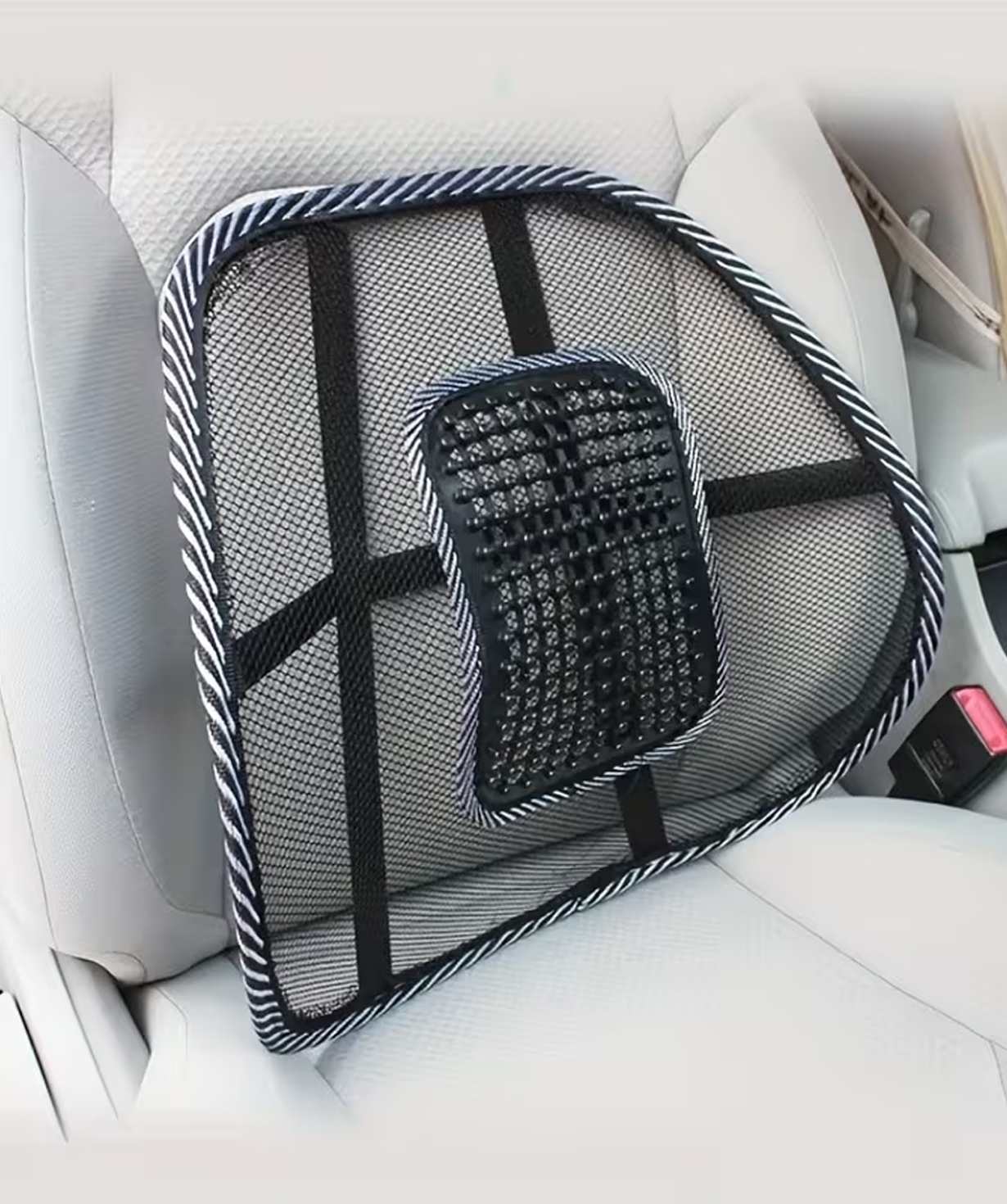 Breathable orthopedic lumbar support for car and chair №386