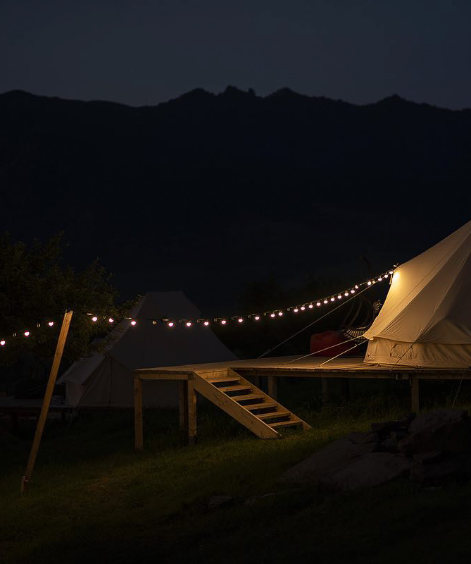Tent ''Wow Glamping'' for 4 people