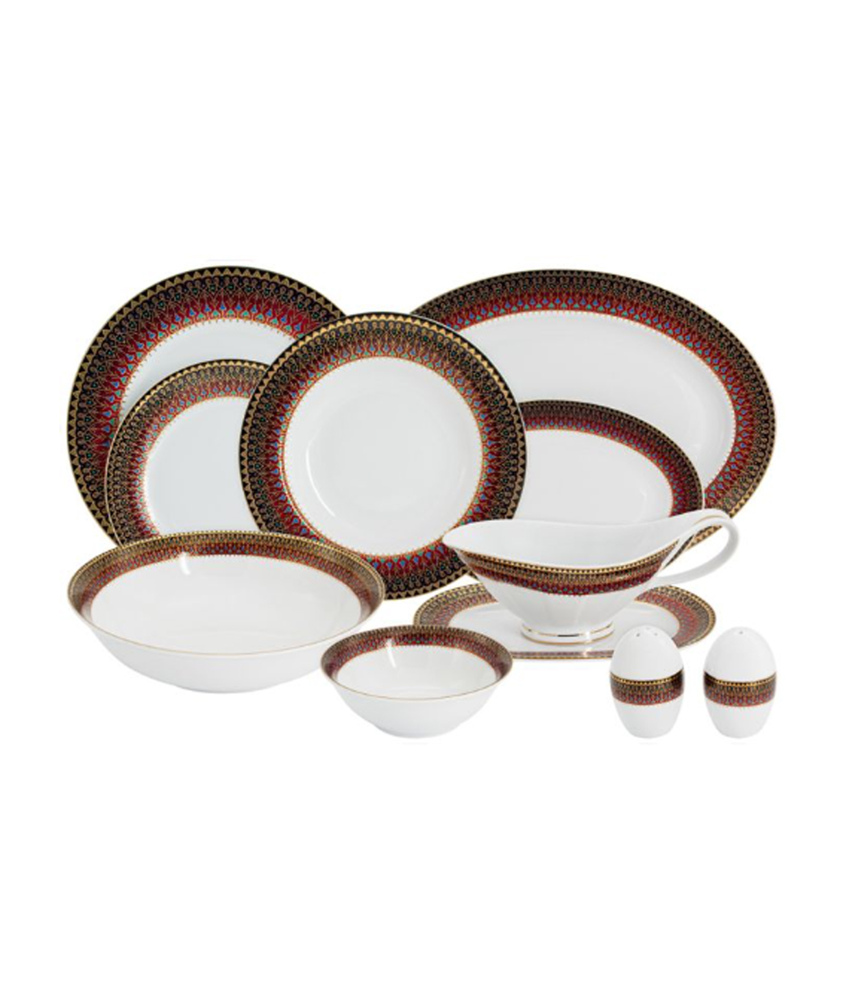 Dinnerware set ''Bukhara'' 27 pcs