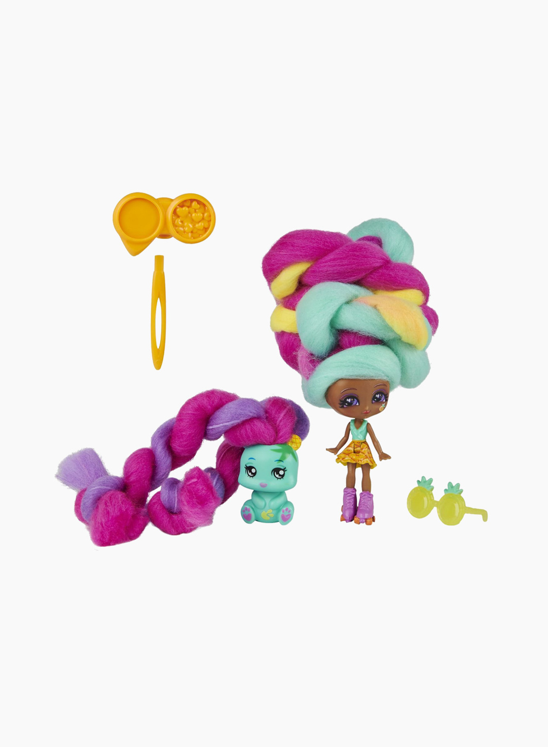 Spin Master Doll and Pet with Accessories Candylocks Mina Colada & Grizz