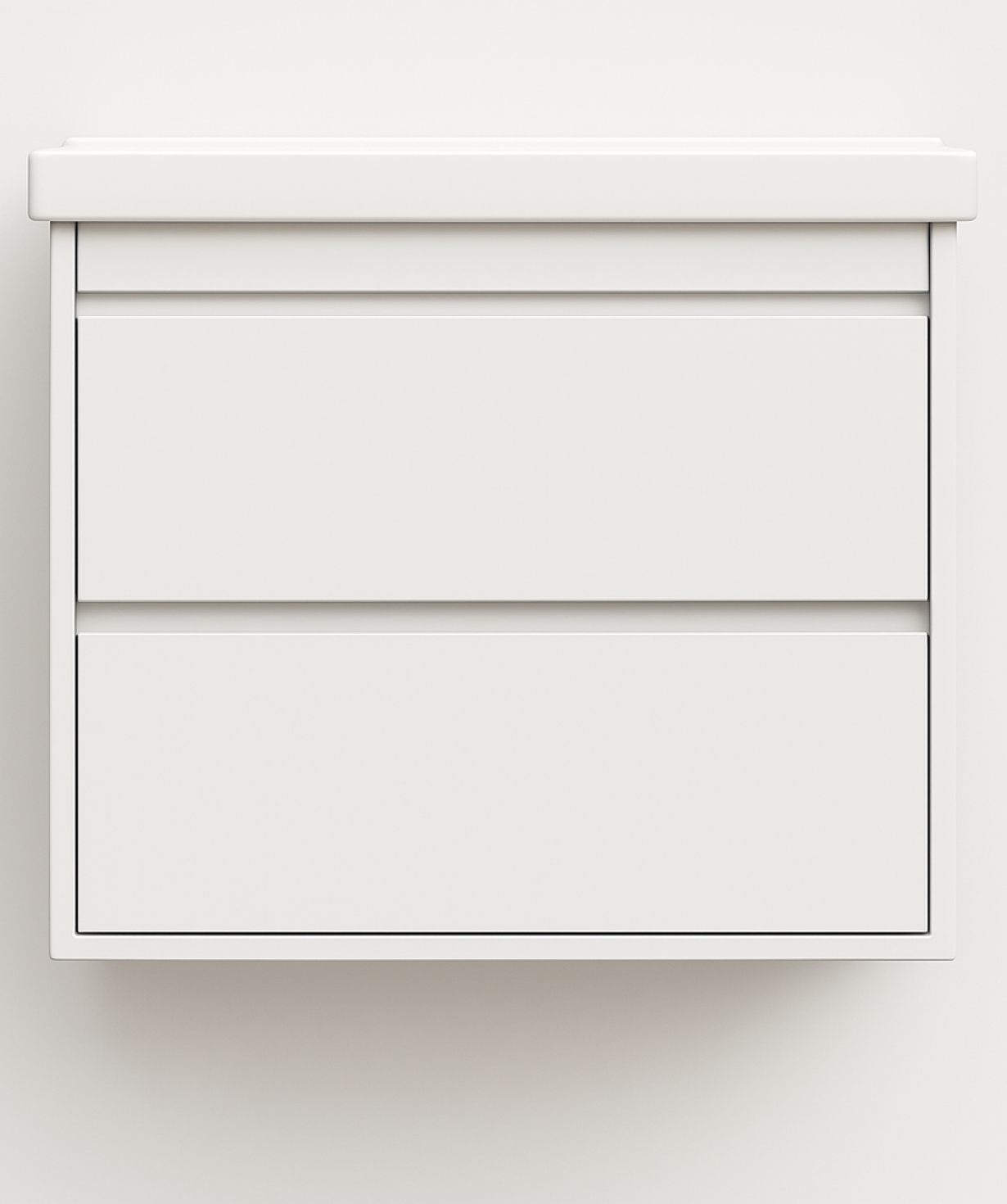 Мебель для ванной комнаты «Perla» City, белая, глянцевая