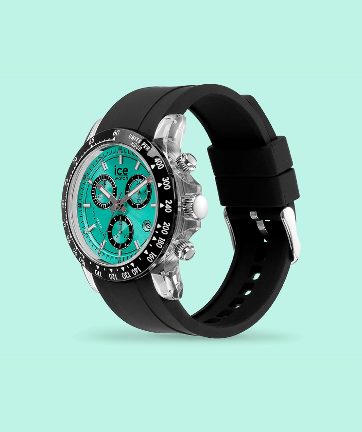 Часы «Ice-Watch» Ice Bewatch Clear Black Turquoise / 025633