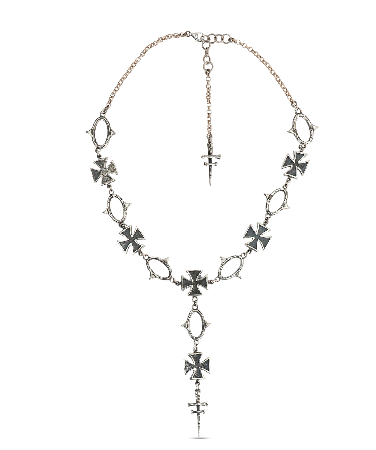 Վզնոց «DF Project» արծաթյա №42