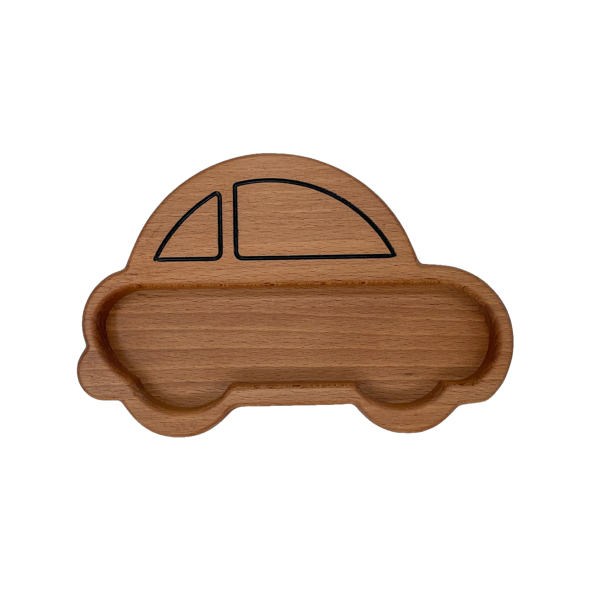 Eco plate ''WoodWide'' fast car