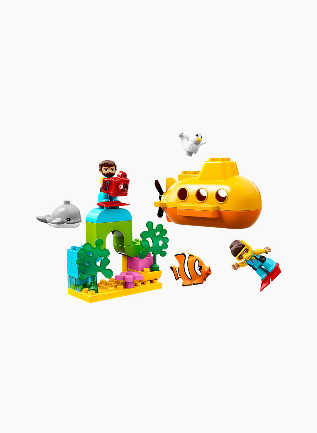Lego Duplo Կառուցողական Խաղ «Արկածային Ճանապարհորդություն Սուզանավով»
