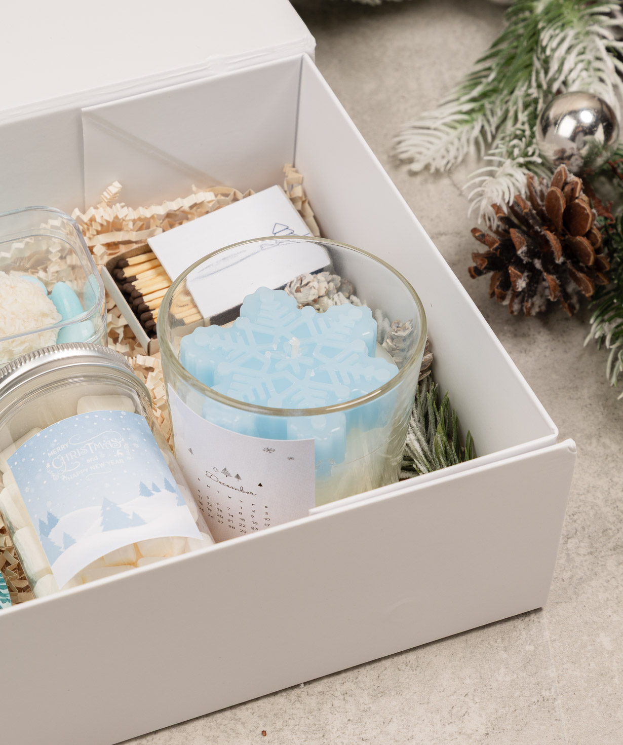 Gift box «THE BOX» №552 New Year's