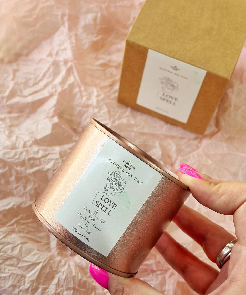 Candle «Light Your Home» Love Spell №3033