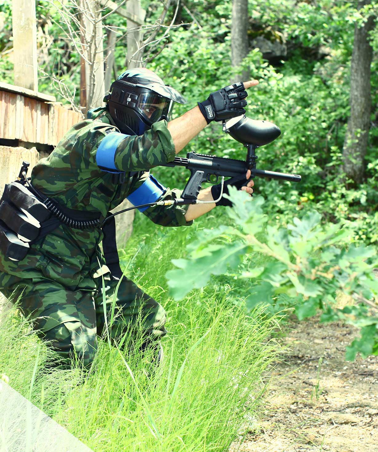 Game Paintball ''Legion Paintball Club'' 200 balls, for 1 person