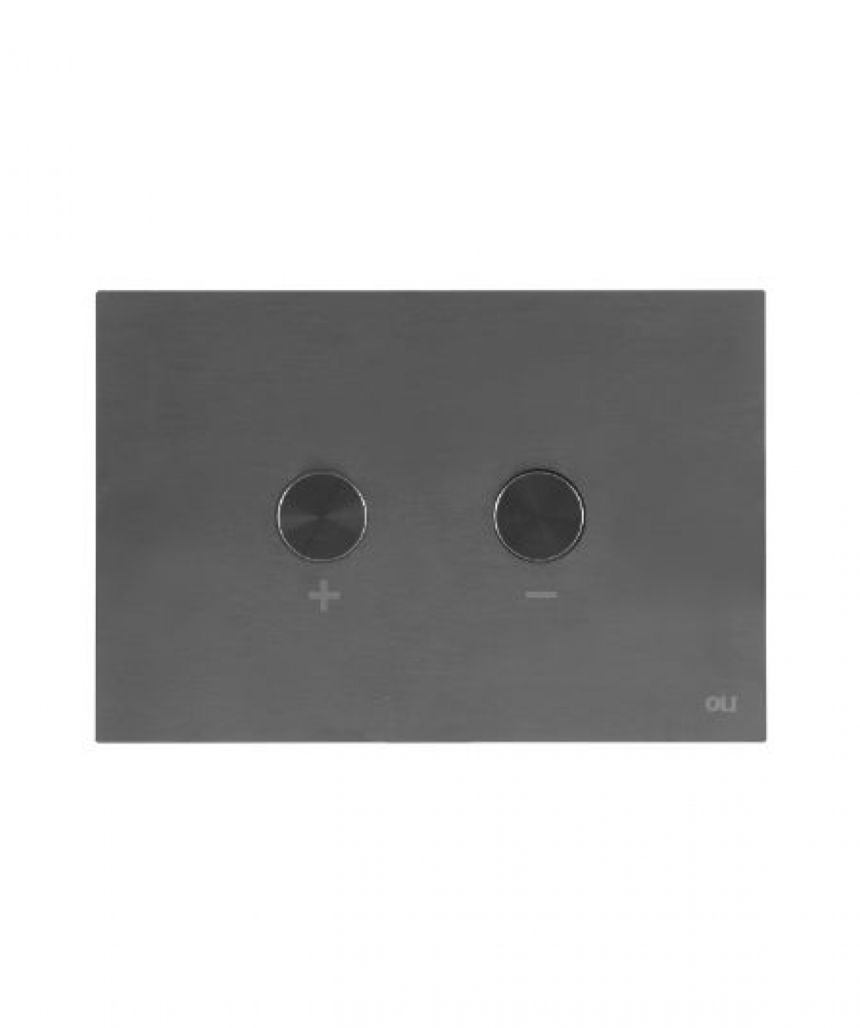 OLI 882567 PUSH BUTTON BLINK INOX GUN METAL, FOR 885055 PNEUMATIC
