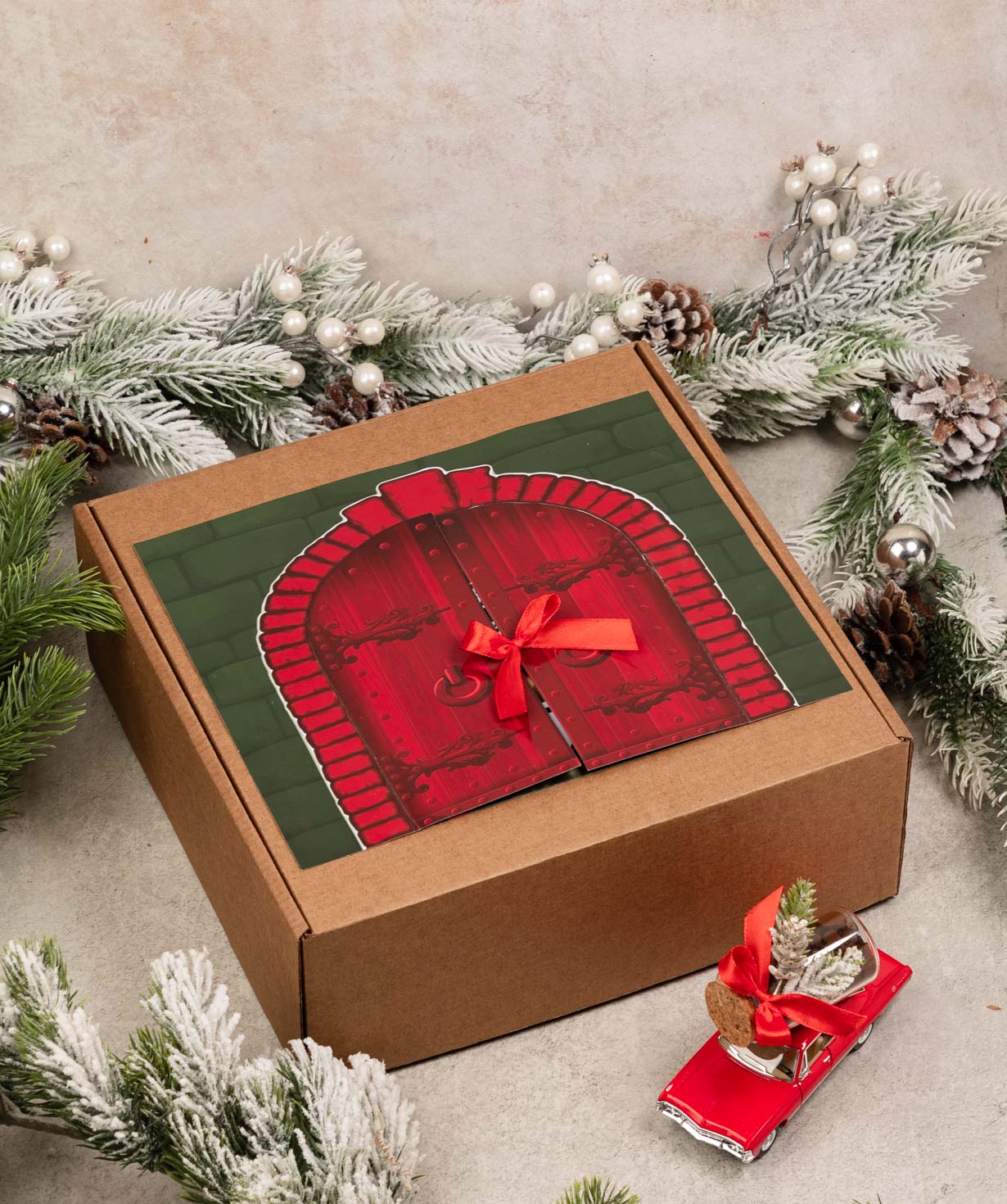 Նվեր տուփ «THE BOX» №545 Ամանորյա