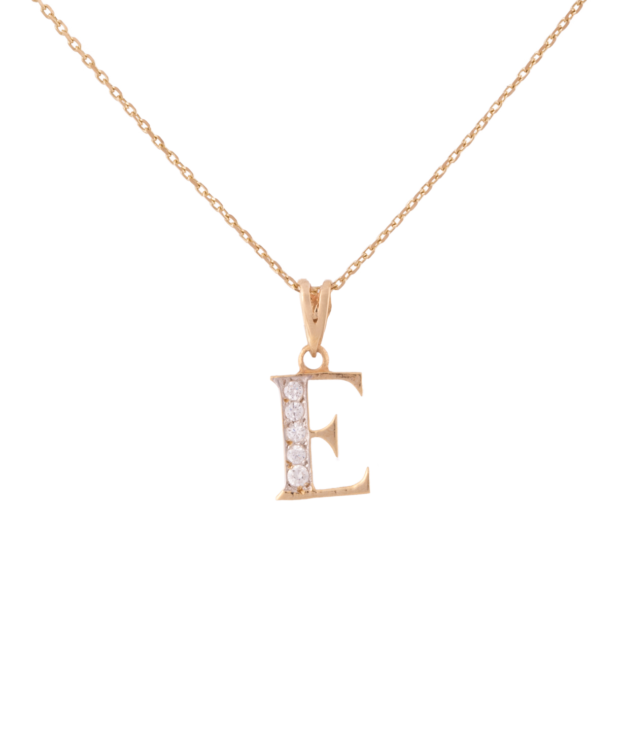 Pendant `Less is more` gold №14