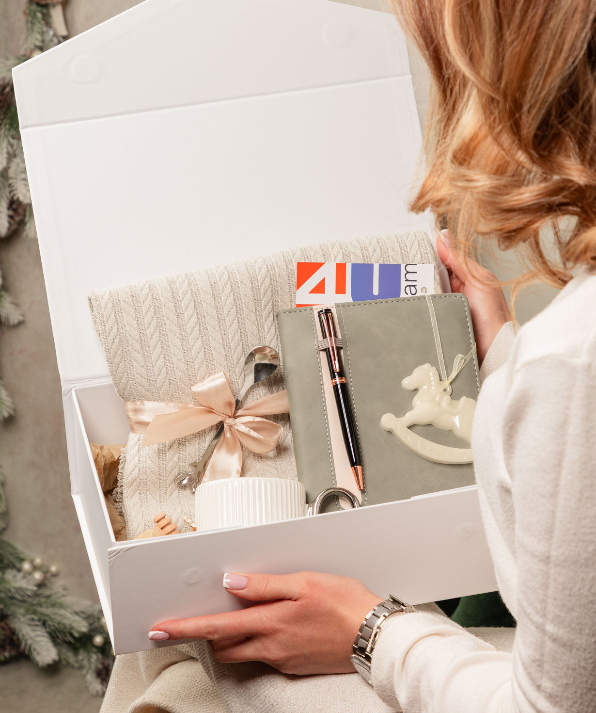 Նվեր տուփ «THE BOX» №547 Ամանորյա