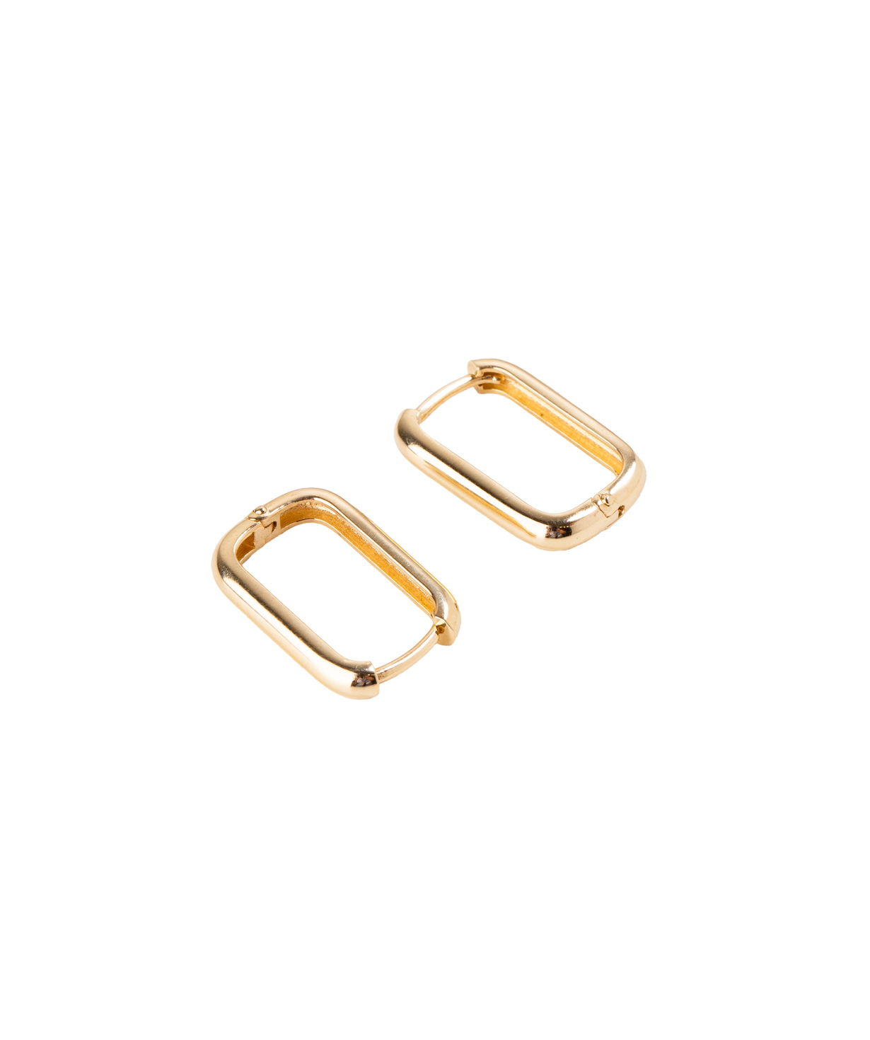 Earrings ''Less is more'' gold №107