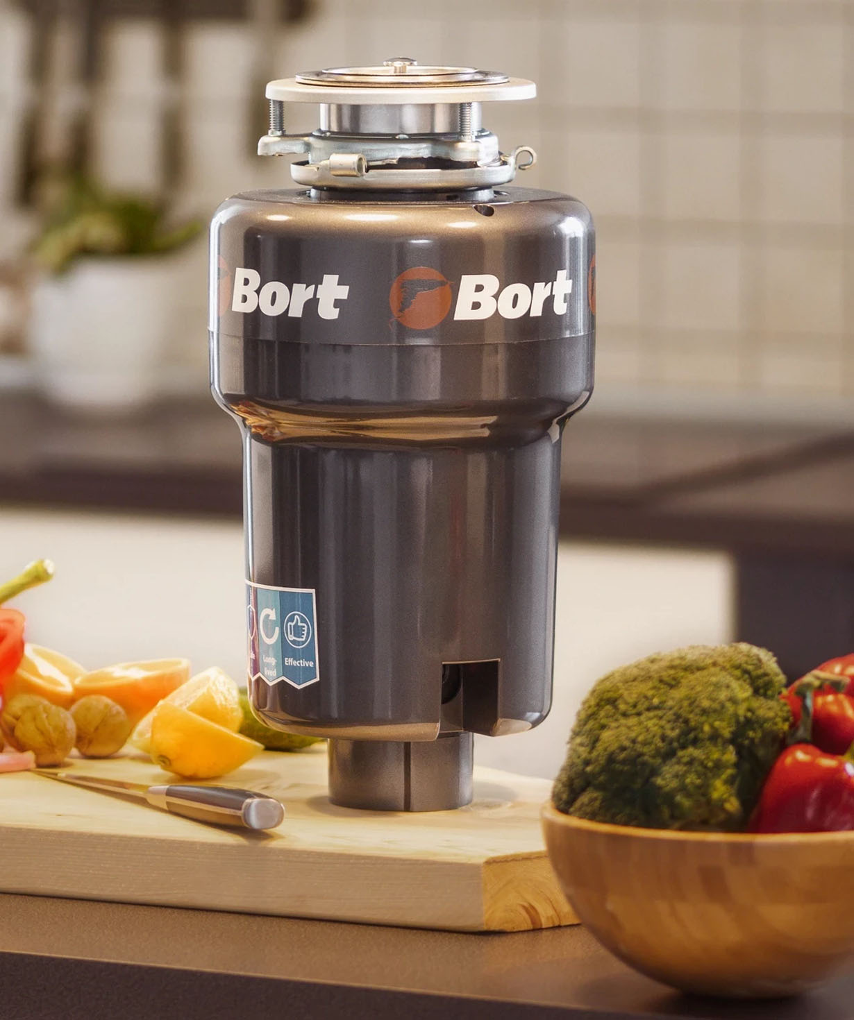 Food waste disposer BORT TITAN MAX POWER FULL CONTROL
