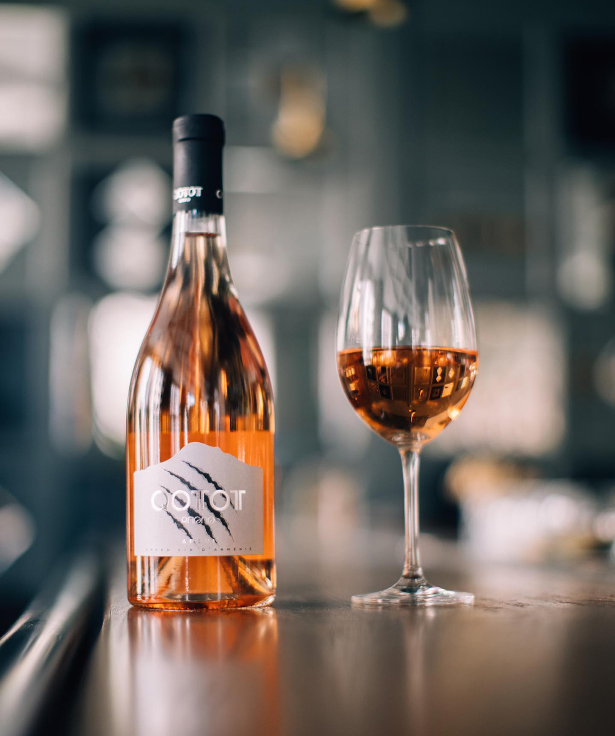 Сухое розовое вино «Qotot» Арени