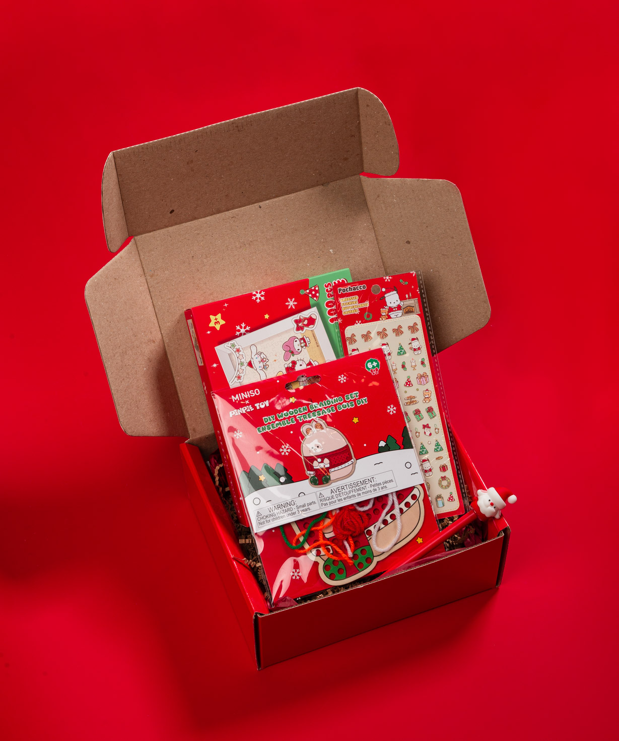 Gift box «MINISO» №9 Christmas