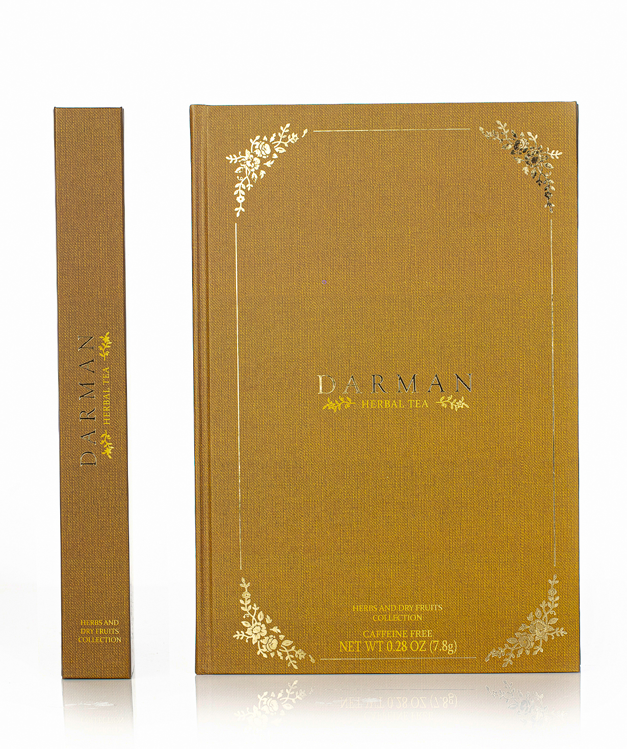 Darman Tea Set, yellow book, 12 tea bags