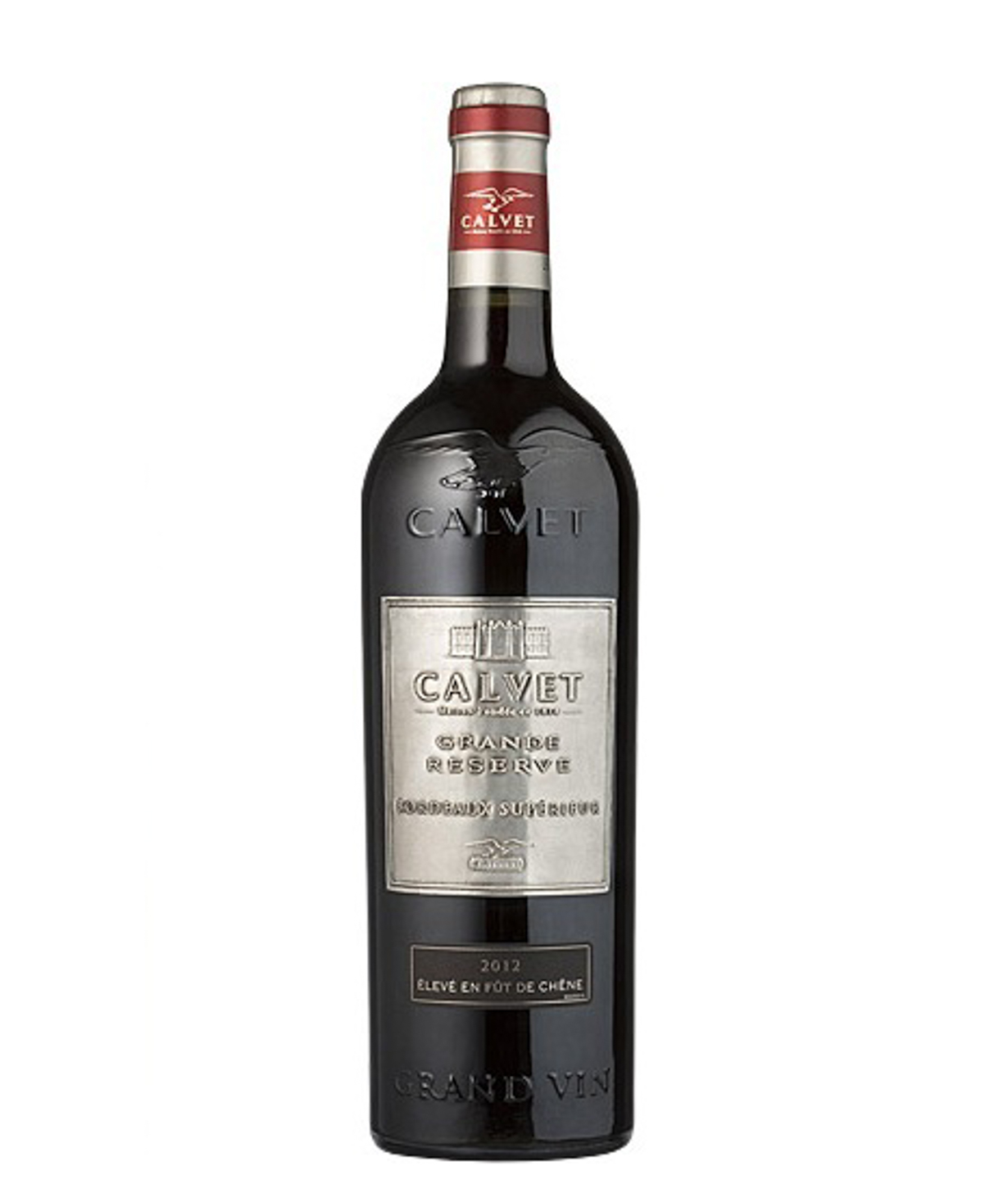 Wine `Calvet Grande Reserve Bordeaux Supérieur` red, dry 750 ml