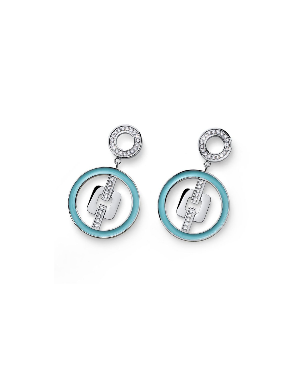 Earrings «Oliver Weber» 23015 BLU