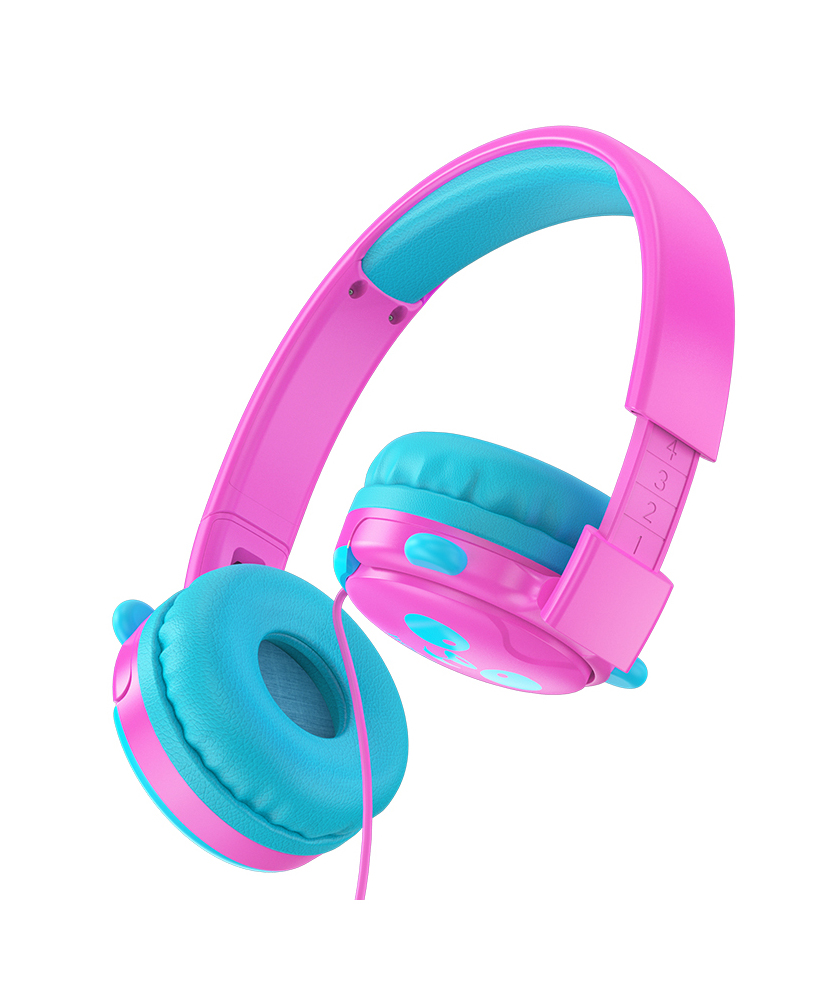 Խաղային ականջակալ ''HOCO W31'' մանուշակագույն-կապույտ