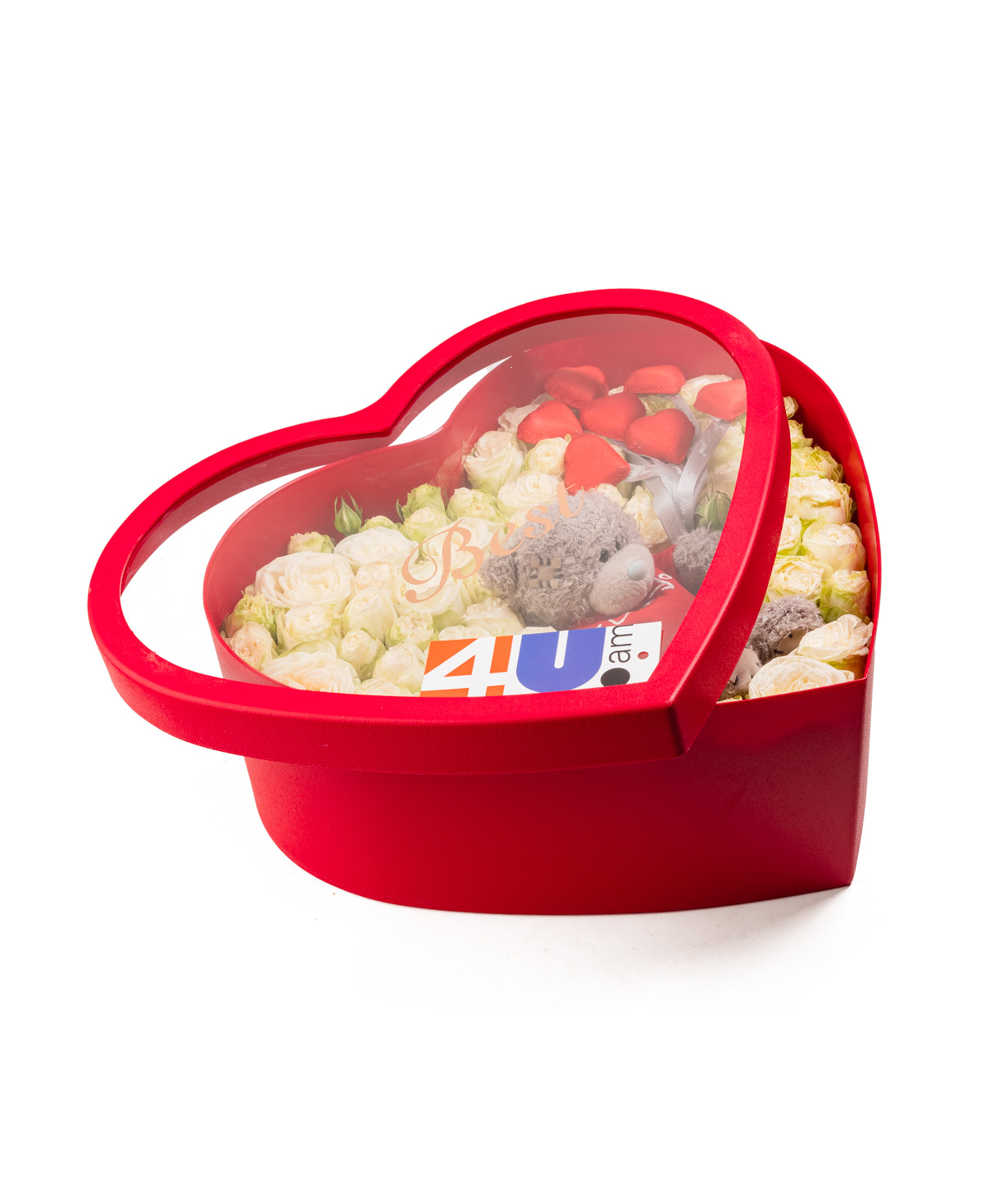 Композиция «Artuby» из кустовых роз