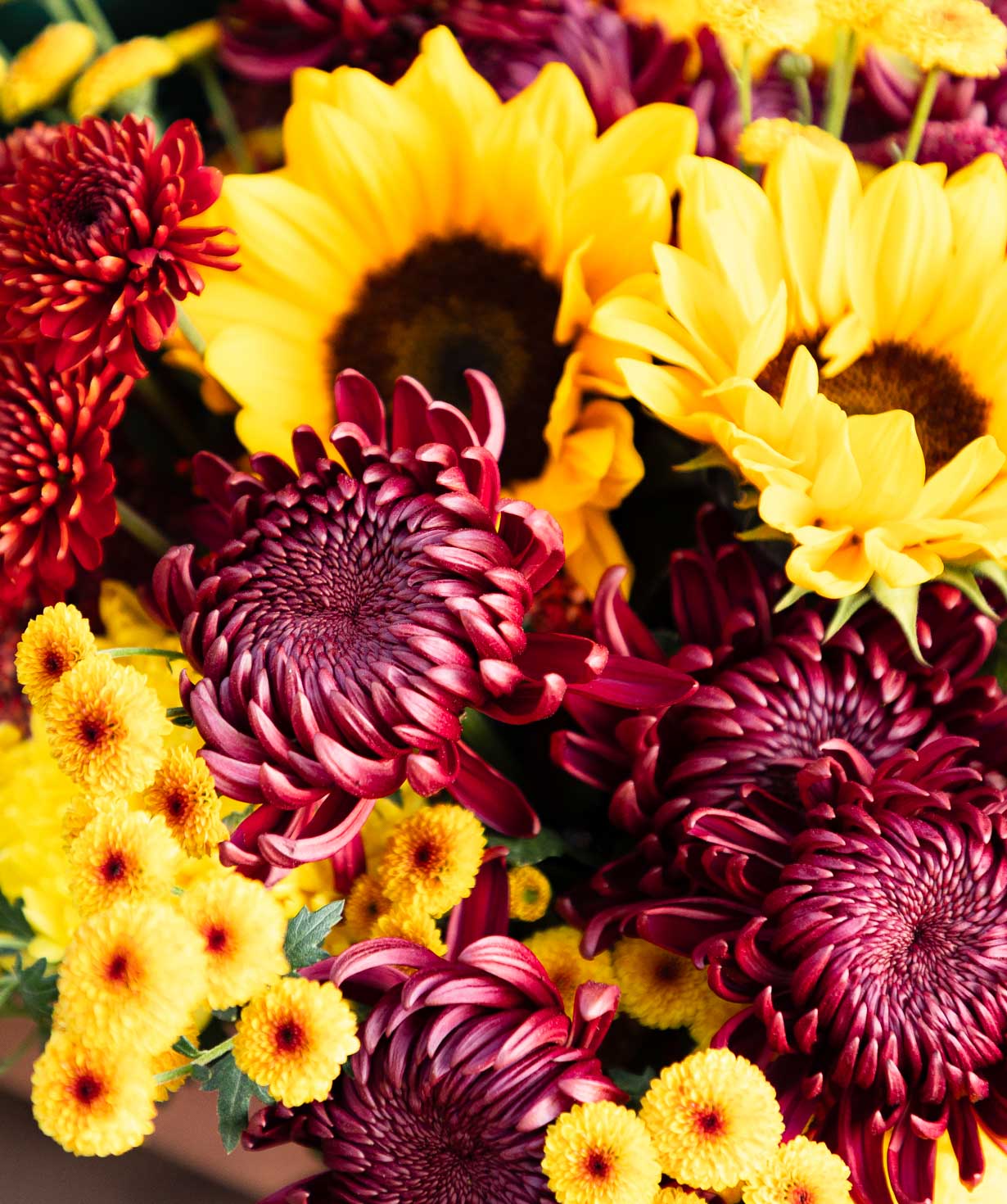 Букет «Caprice» с хризантемами №46