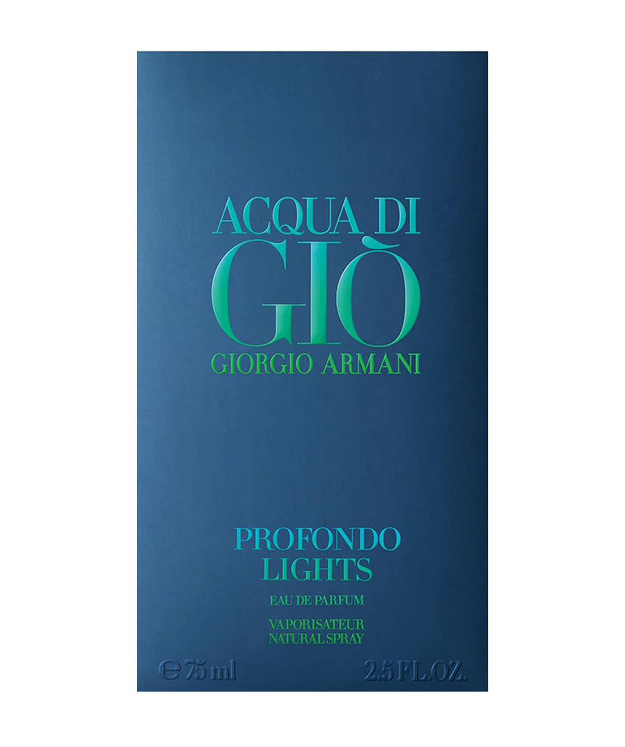 Perfume `Armani` Acqua Di Gio Profondo Lights, 75 ml