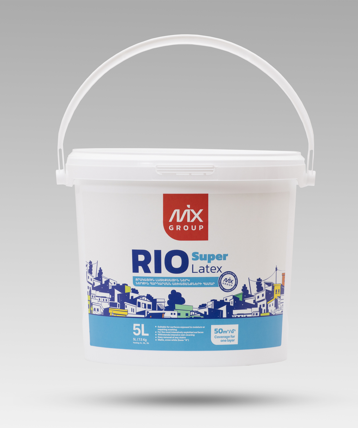 Water-dispersion paint «RIO» Latex