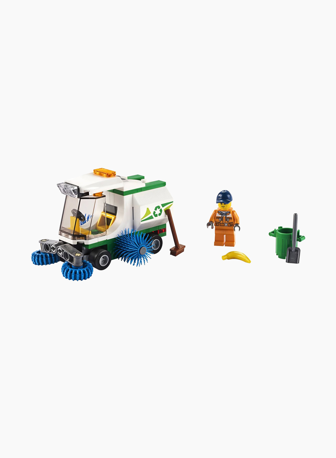 Lego City Կառուցողական Խաղ «Փոշեկուլ-մեքենա՝ փողոցների մաքրման համար»