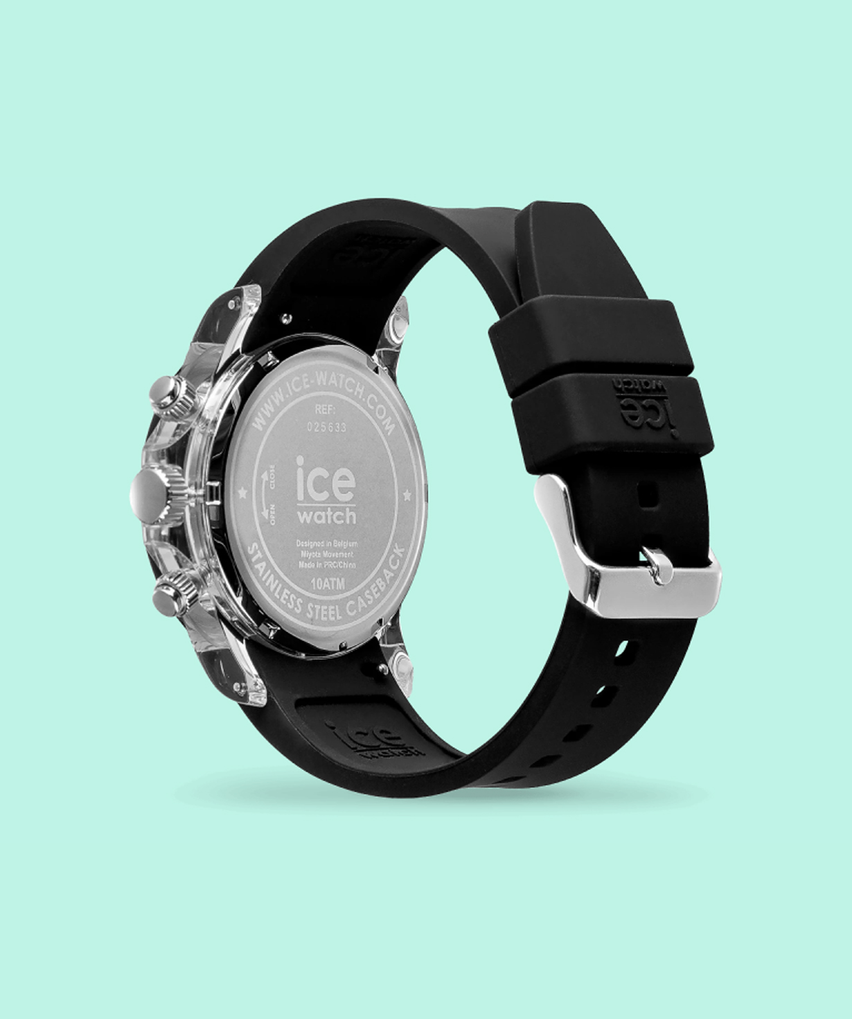 Часы «Ice-Watch» Ice Bewatch Clear Black Turquoise / 025633