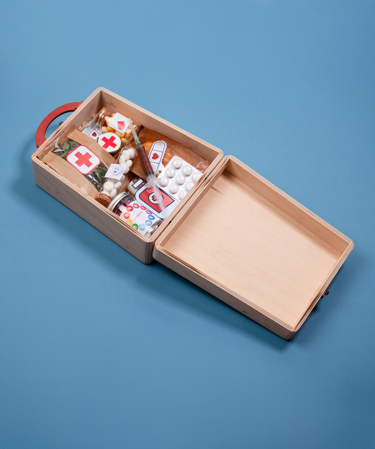 Gift box «THE BOX»  Get well soon №510