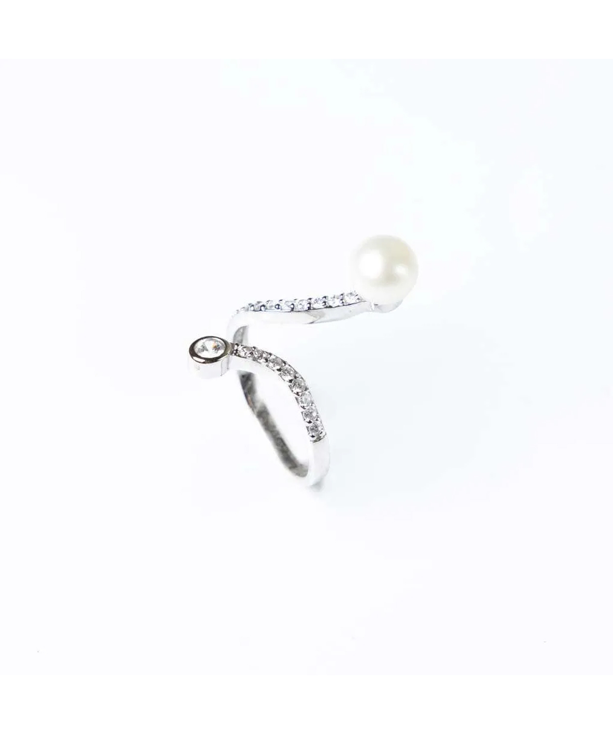 Silver ring «SiaMoods» SR165 18.5