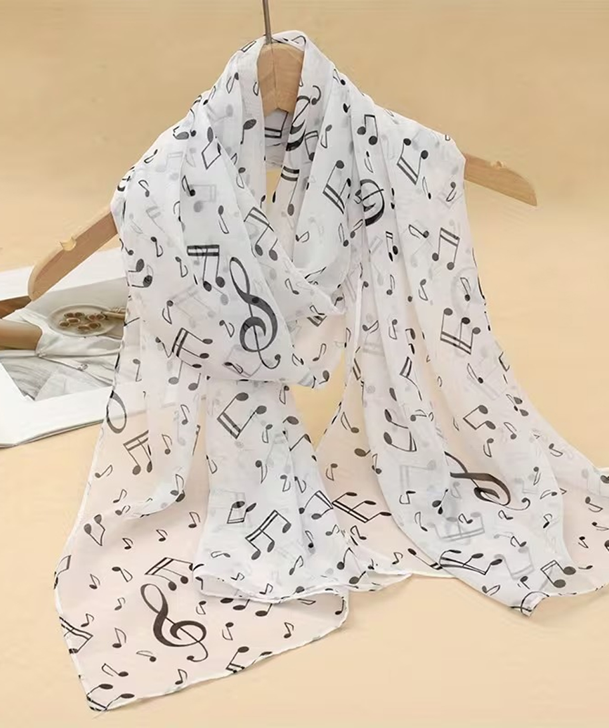 Set `Music` with bag and scarf №34