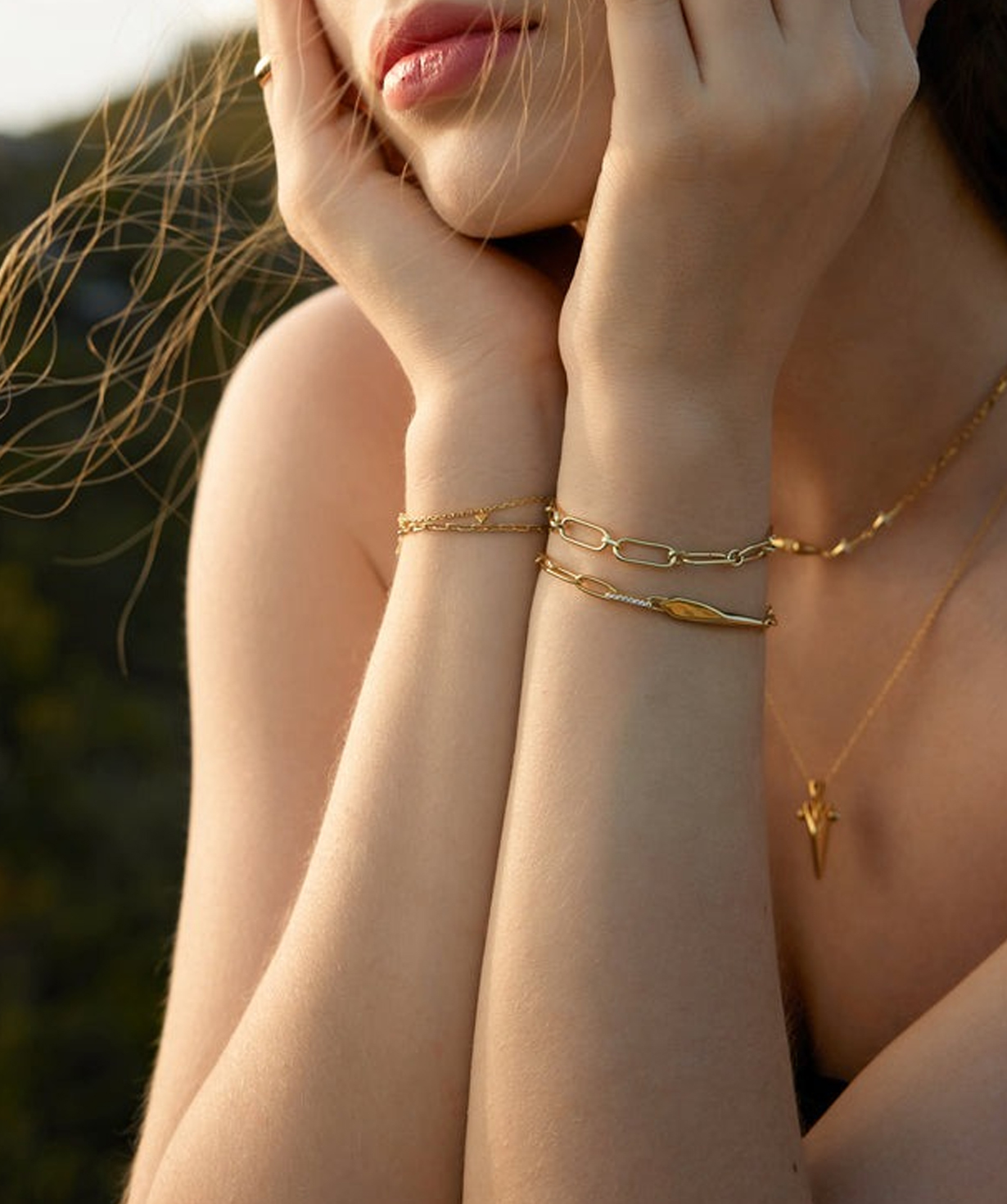 Silver bracelet «Ania Haie» B053-02G