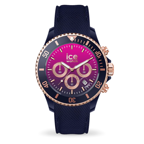 Часы «Ice-Watch»  ICE CHRONO, DARK BLUE PINK