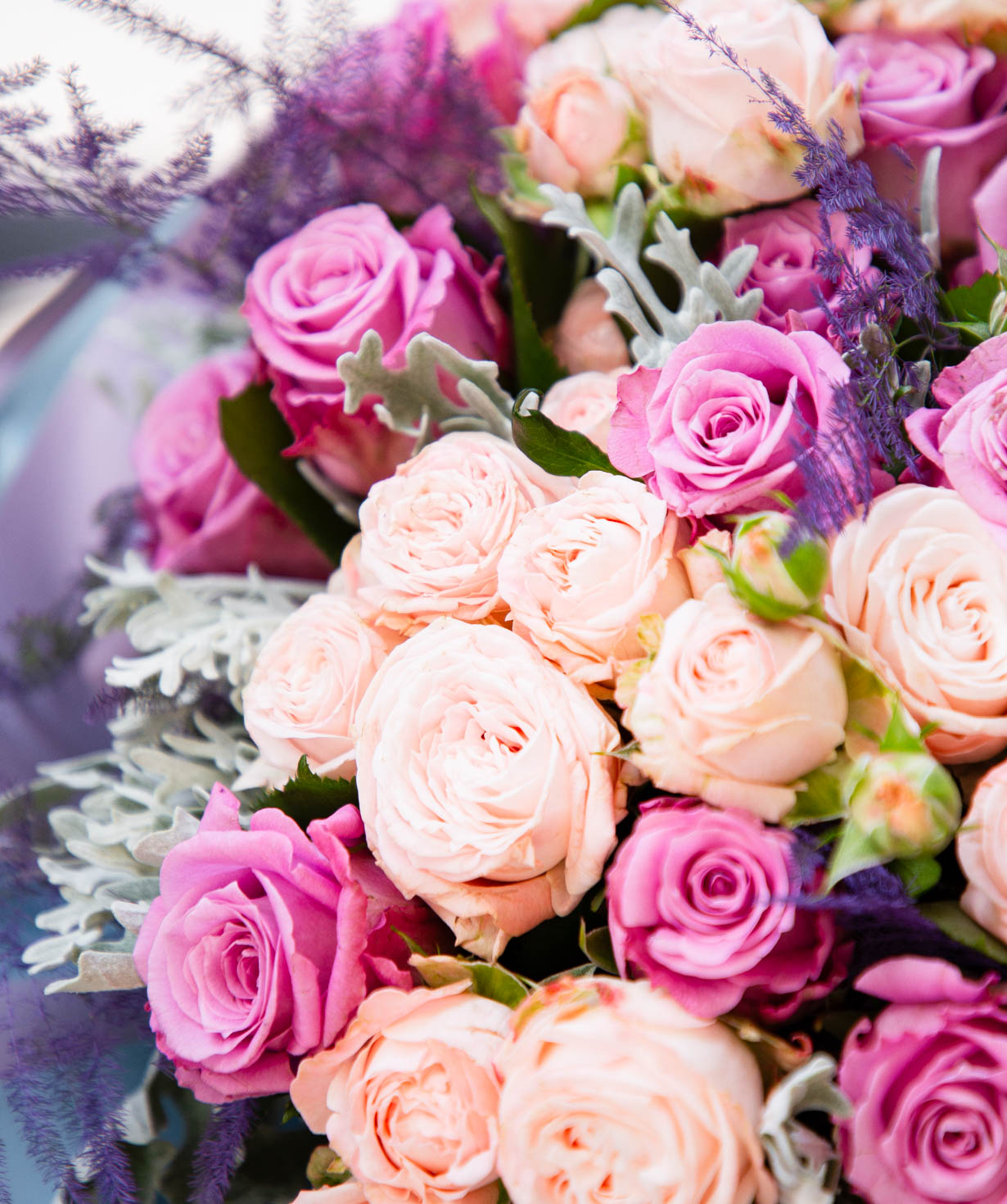 Bouquet «Kasuga» with roses