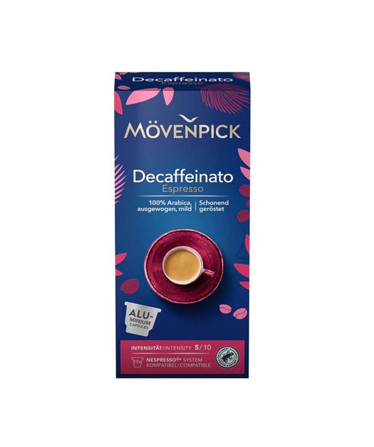 Սուրճի պարկուճներ «Movenpick» Decaffeinato Espresso, 55 գ