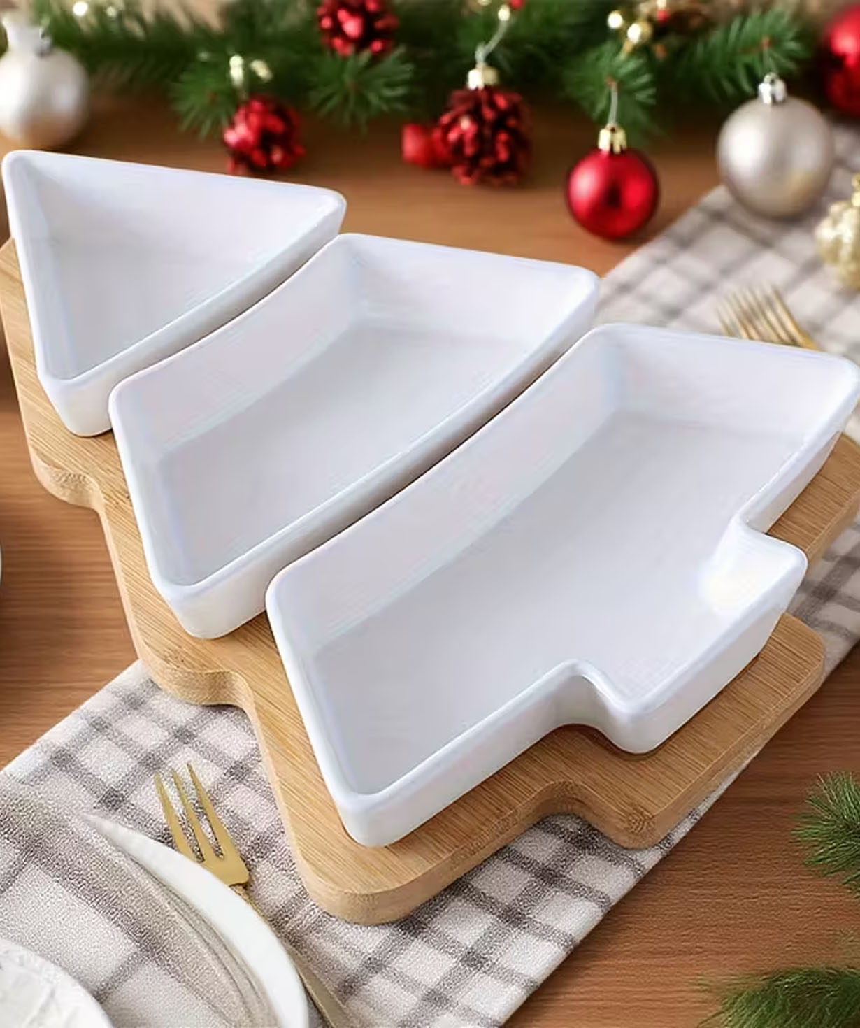 Christmas Candy Cane Tray «Gift Store» №1178