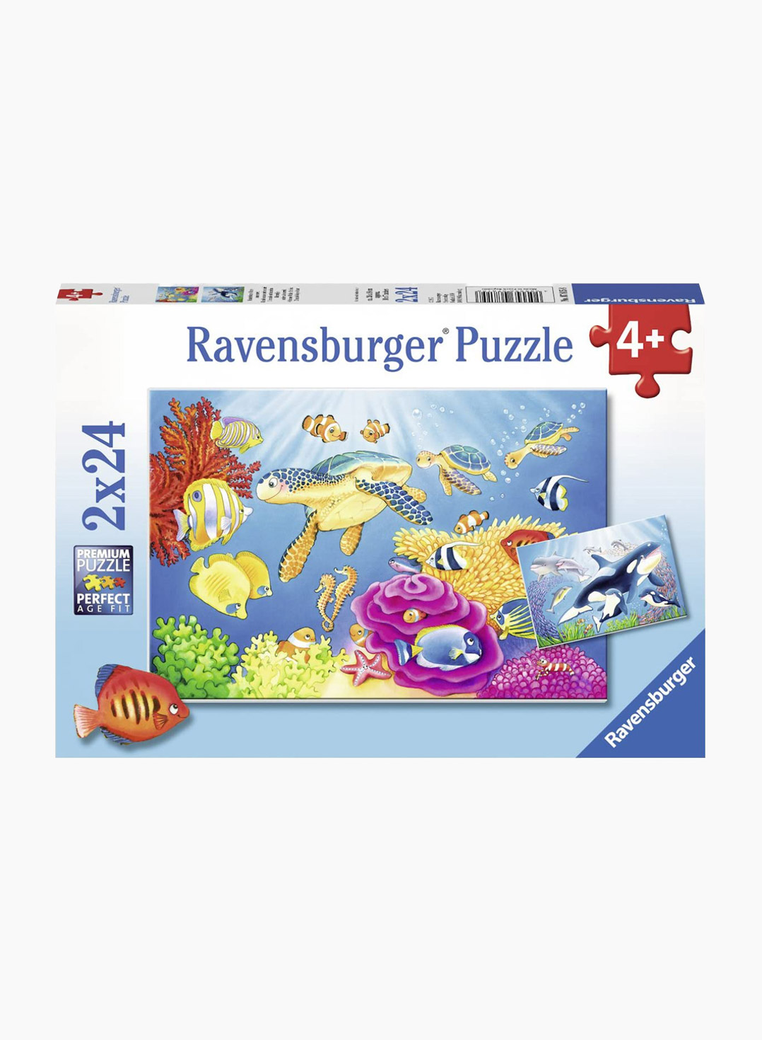 Ravensburger Puzzle Vibrance Under the Sea 2x24p