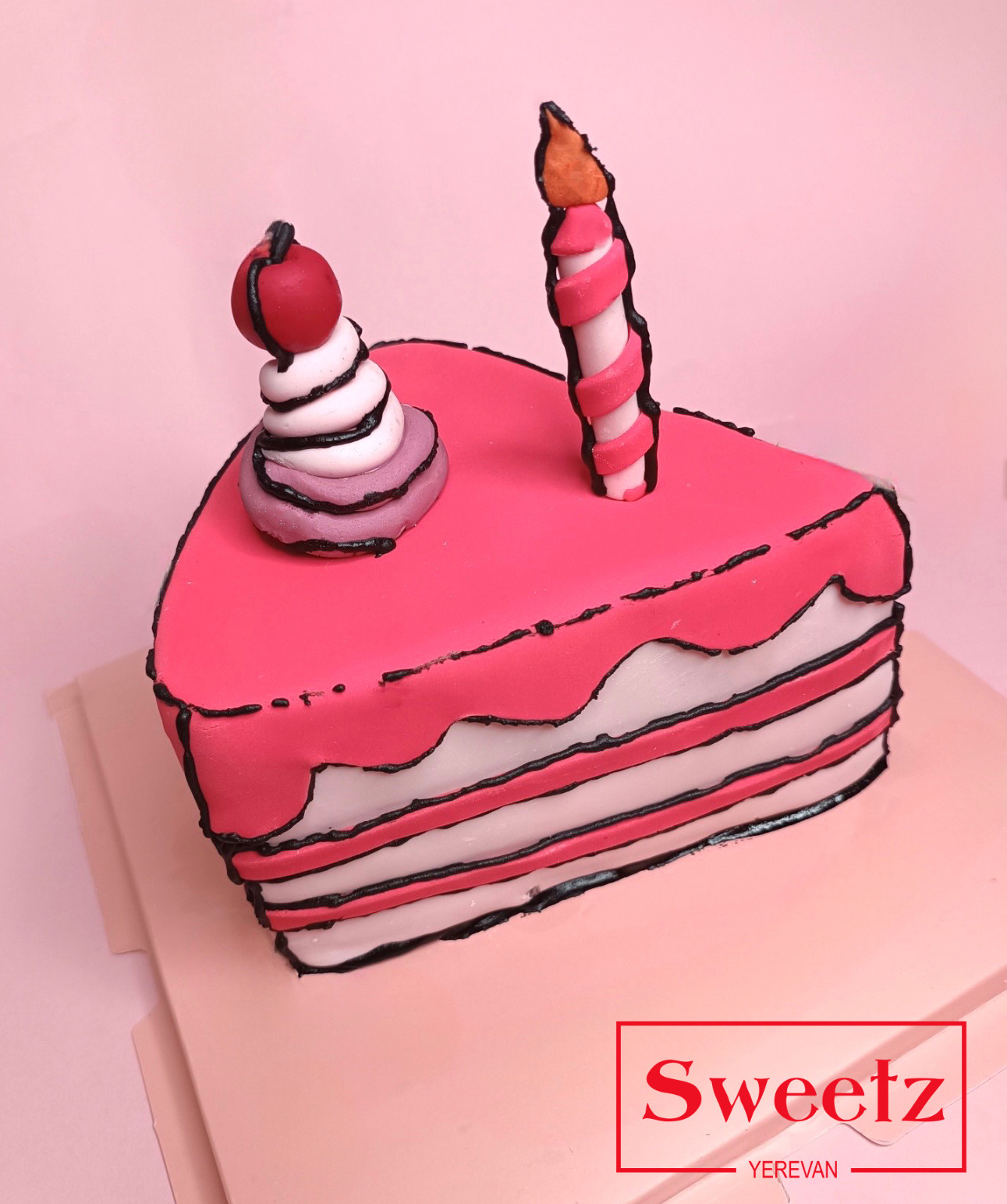 Cartoon cake «Sweetz» big
