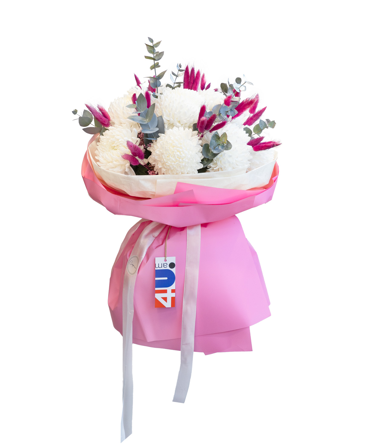 Букет «Caprice» с хризантемами №48